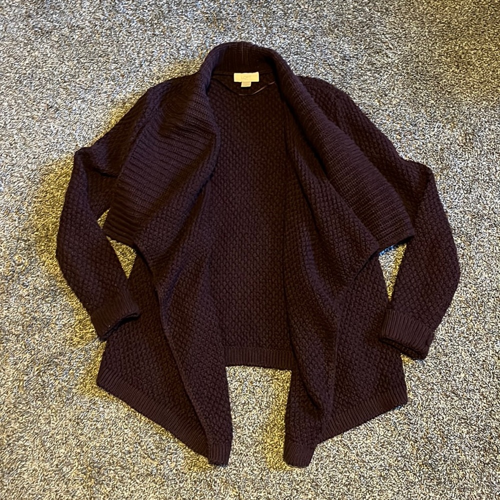 Loft Outlet Chunky Draped Cardigan